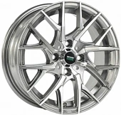 Диск R14х5,5 5*100 ET35 d57.1 Megami MGM-12 BKF 