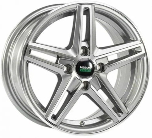 Диск R14х6 5*100 ET35 d57.1 Megami MGM-14 BKF